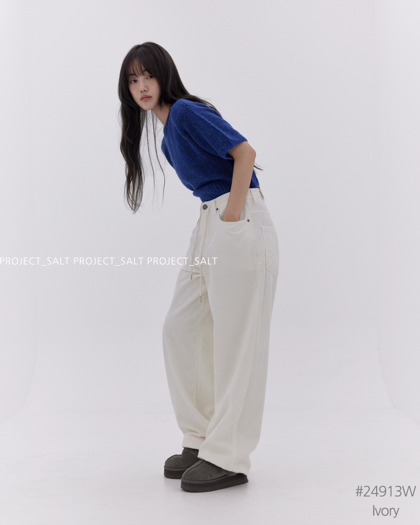 PROJECTSALT韓國代購女裝新款人氣時尚推薦24秋夏休閑休閑褲PROJECTSALT休閑褲