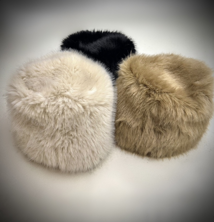 Flaunt東大門代購女裝新款24秋夏休閑職業帽子水貂毛漁夫帽FLAUNT帽子