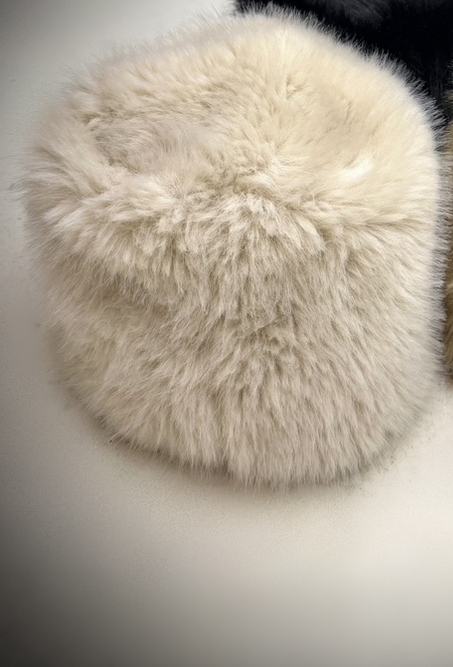 Flaunt東大門代購女裝新款24秋夏休閑職業帽子水貂毛漁夫帽FLAUNT帽子圖色3