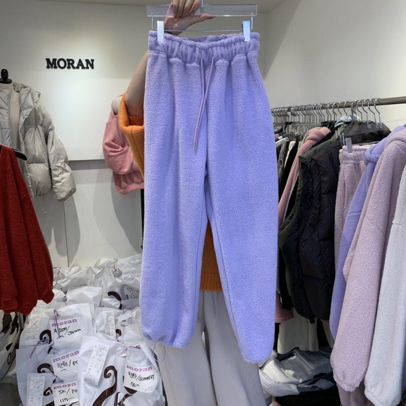 MORAN/MOSCO韓國代購女裝新品時尚休閑人氣職業真品休閑褲MORAN/MOSCO休閑褲圖色3
