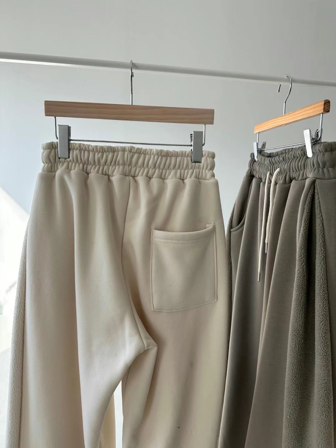 DRESS U直郵韓國代購女裝新款熱賣人氣24秋冬休閑褲加絨抓絨DRESS U休閑褲