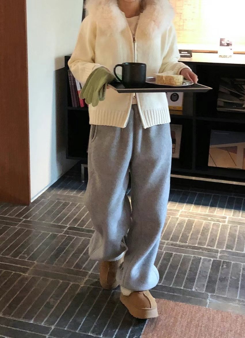 YUNI YUNI韓國直郵東大門代購女裝新款時尚24秋冬人氣休閑褲YUNI YUNI休閑褲