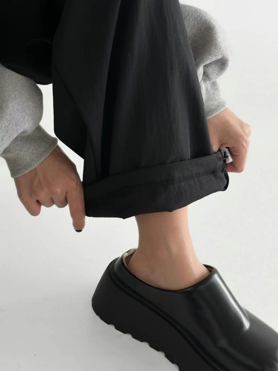 BUSTLING直郵韓國代購女裝新款時尚真品熱賣24秋冬人氣休閑褲BUSTLING休閑褲