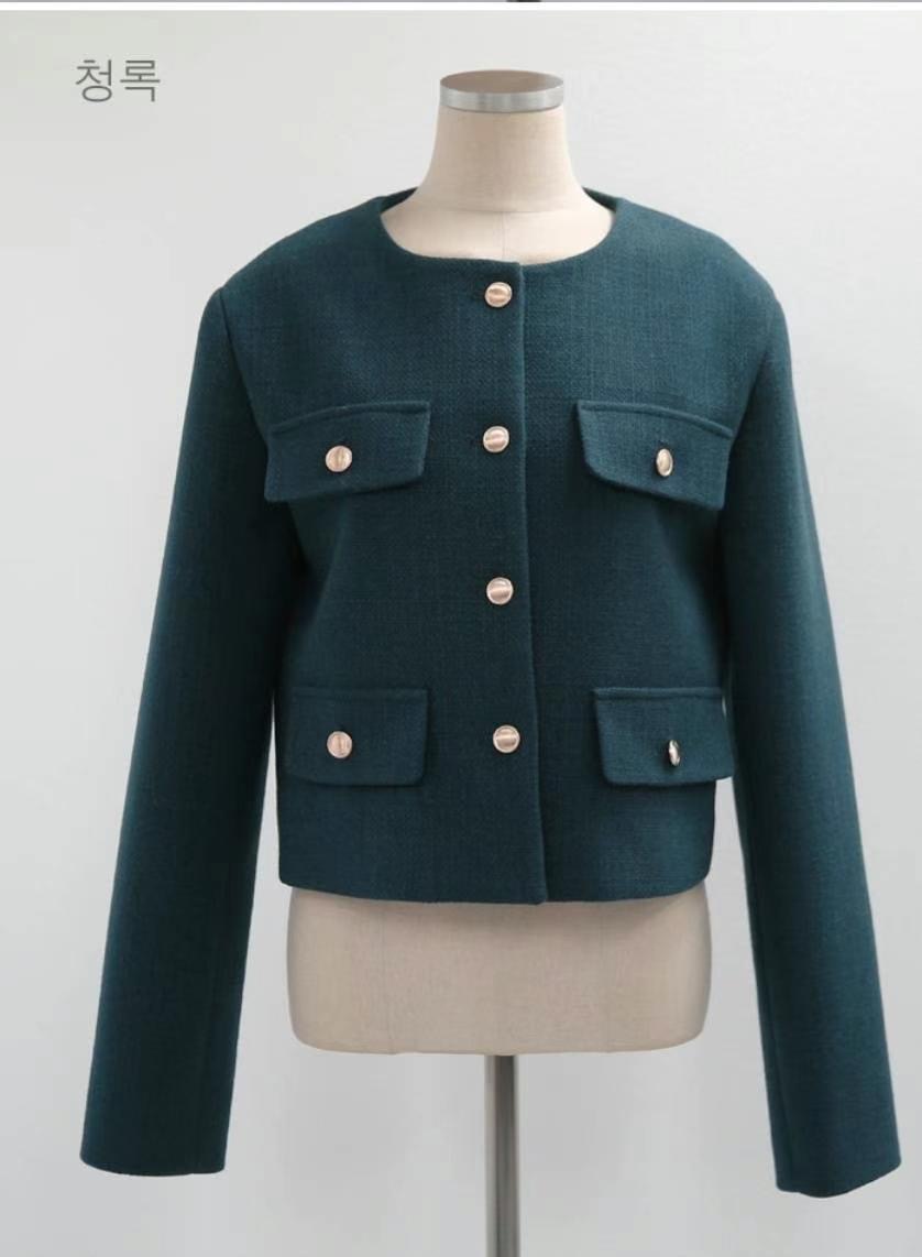 GUNNY GIRLS韓國直郵女裝新品真品24秋冬人氣休閑熱賣夾克GUNNY GIRLS夾克圖色2