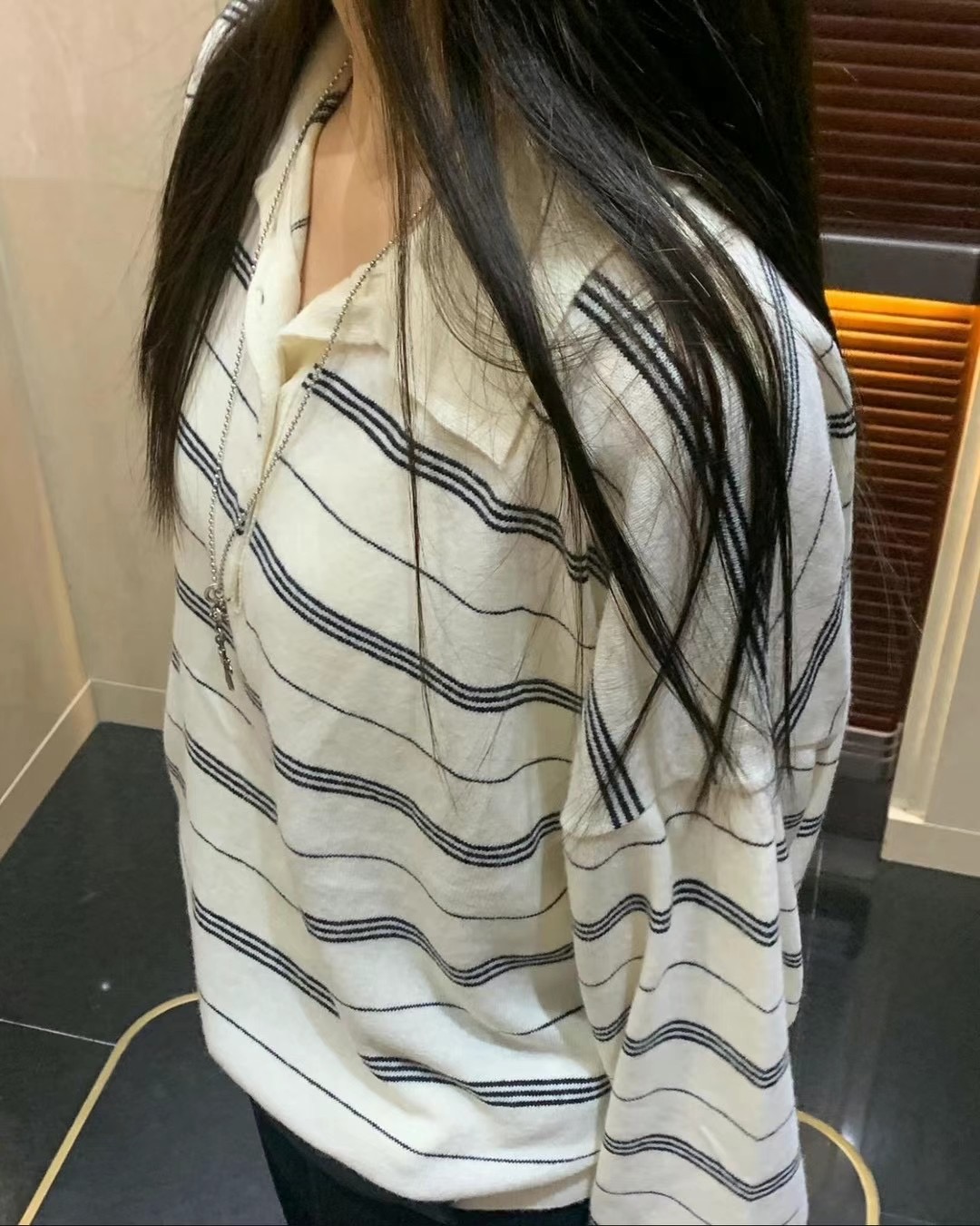 ALL OF US韓國直郵東大門代購女裝新款人氣24秋冬長袖T恤ALL OF US長袖T恤