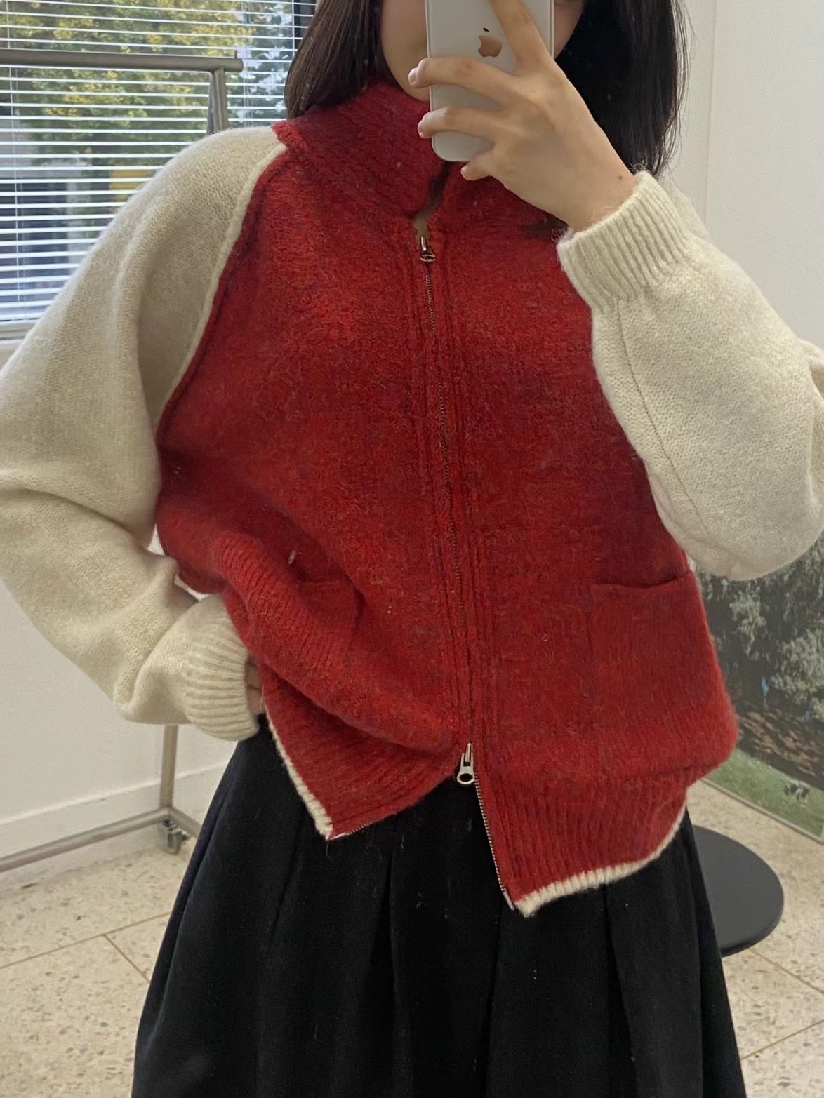 ALL OF US韓國直郵東大門實拍女裝新品熱賣推薦24秋冬針織衫ALL OF US針織衫