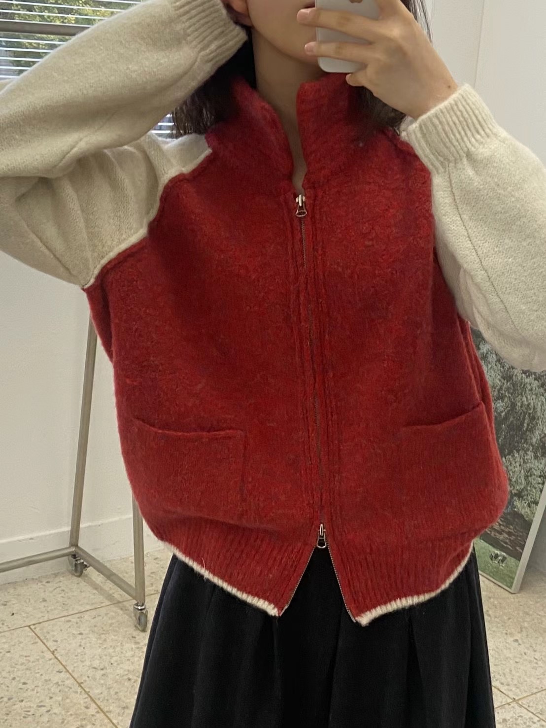 ALL OF US韓國直郵東大門實拍女裝新品熱賣推薦24秋冬針織衫ALL OF US針織衫圖色3