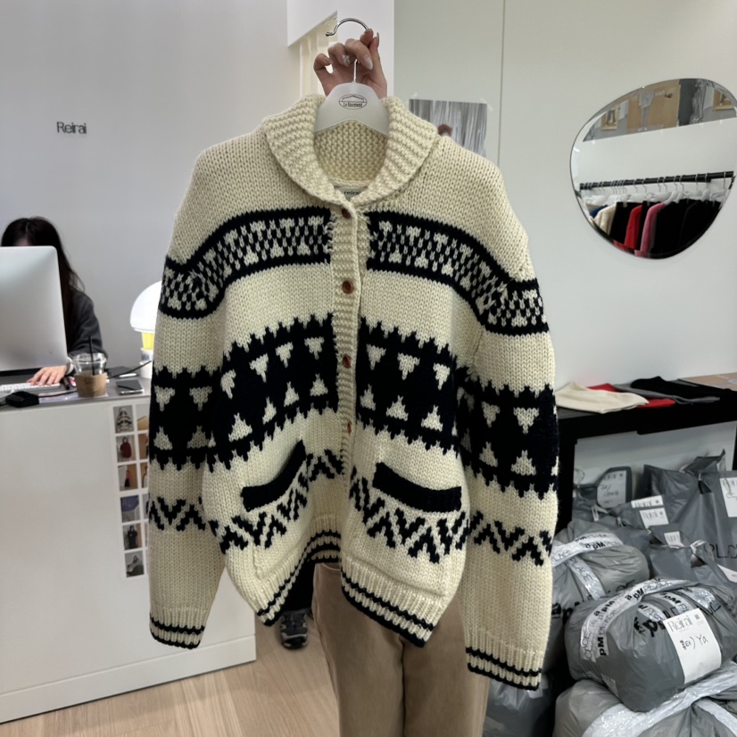 THE COVER韓國直郵女裝新款真品推薦人氣熱賣毛衣羊毛開衫Reirai毛衣