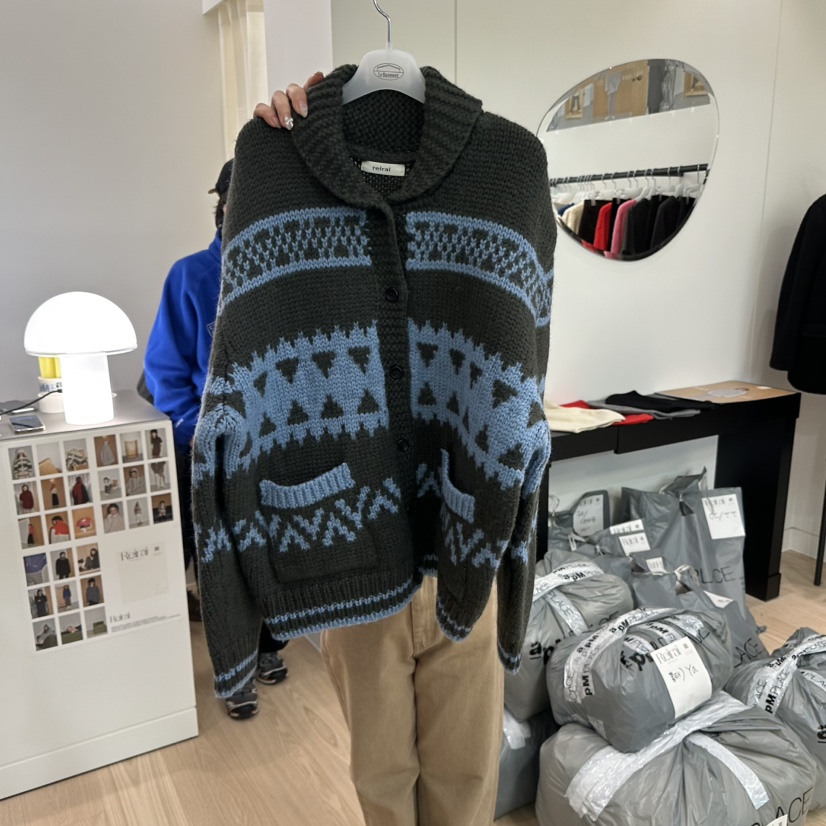 THE COVER韓國直郵女裝新款真品推薦人氣熱賣毛衣羊毛開衫Reirai毛衣圖色3