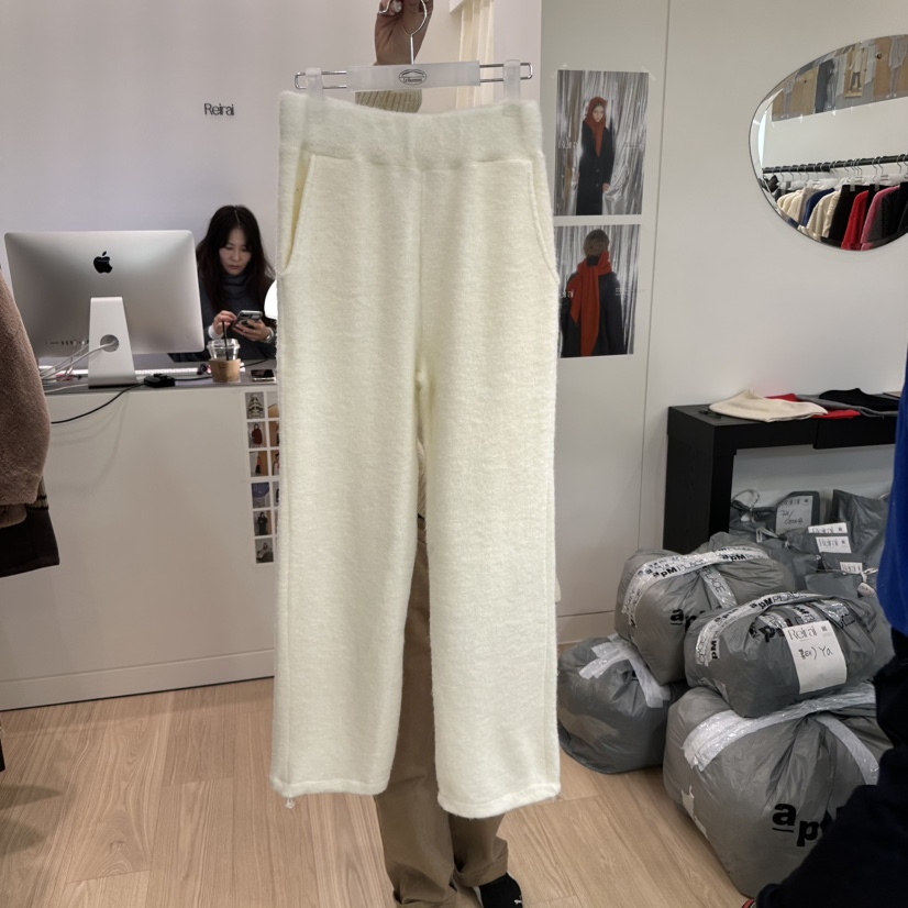 THE COVER東大門直郵女裝新品職業24秋夏時尚熱賣休閑褲保暖Reirai休閑褲