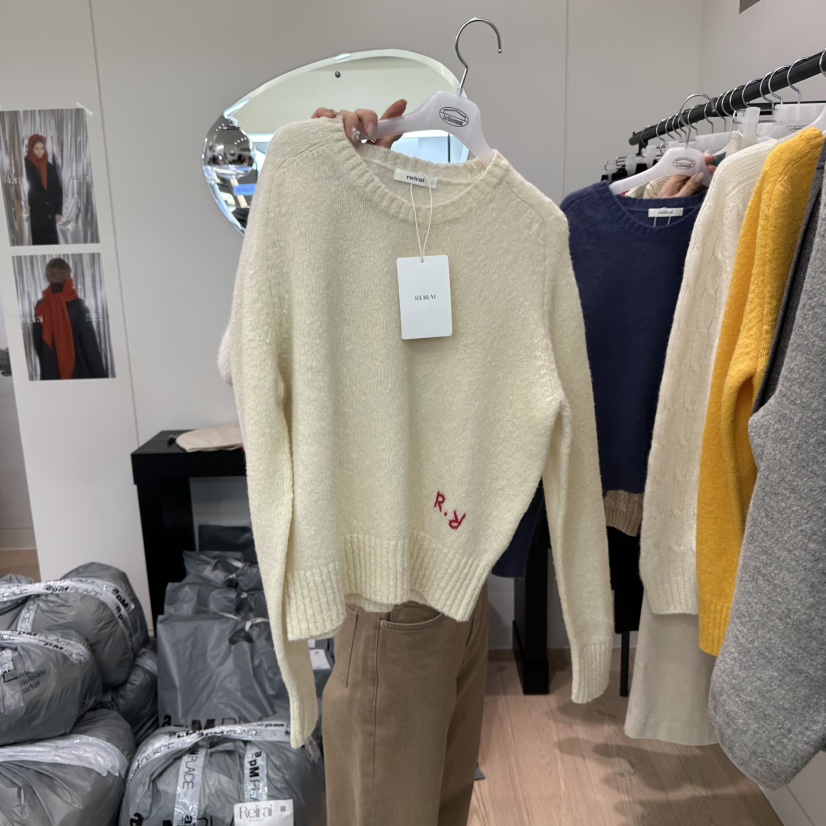 THE COVER東大門代購女士新品職業時尚熱賣真品推薦人氣毛衣Reirai毛衣圖色3