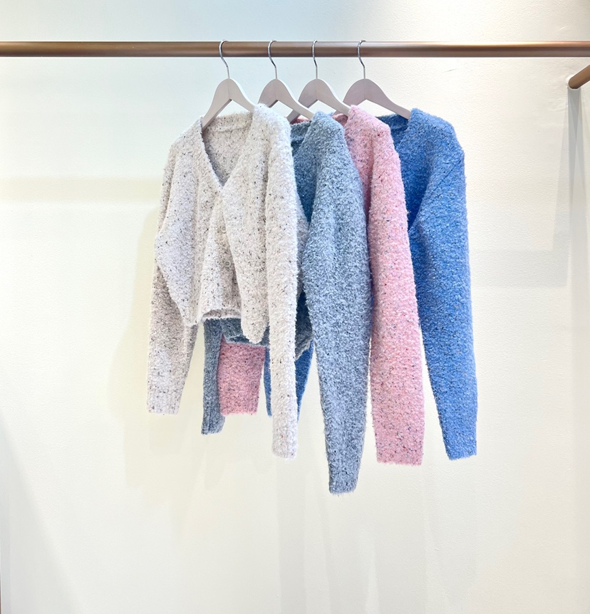 CAKE東大門實拍女士新款職業休閑真品24秋夏人氣時尚針織衫絨CAKE針織衫