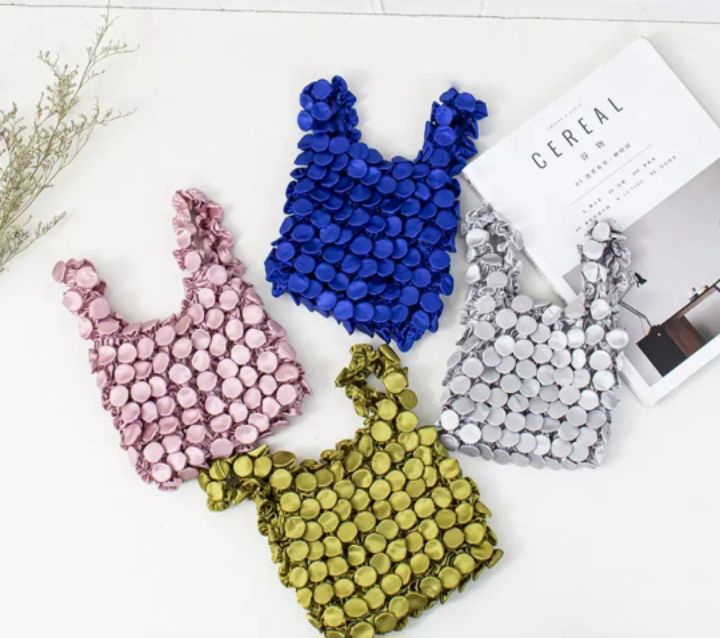 TROUVAILLE東大門代購女士新品24秋夏真品休閑熱賣推薦手提包TROUVAILLE手提包