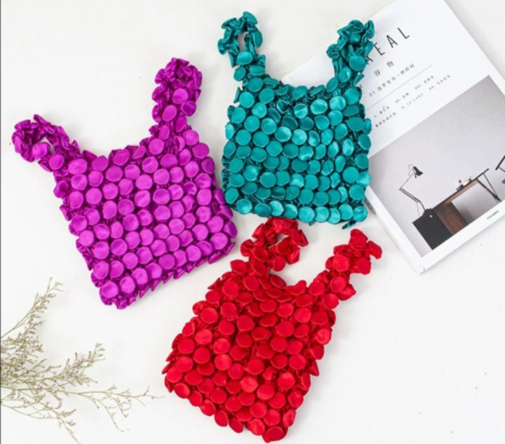 TROUVAILLE東大門代購女士新品24秋夏真品休閑熱賣推薦手提包TROUVAILLE手提包