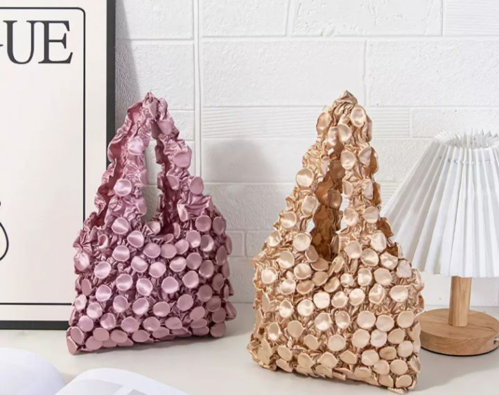 TROUVAILLE東大門代購女士新品24秋夏真品休閑熱賣推薦手提包TROUVAILLE手提包