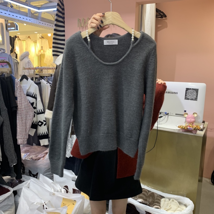 MARILYN東大門代購女士新款時尚休閑熱賣人氣真品職業針織衫MARILYN針織衫圖色2