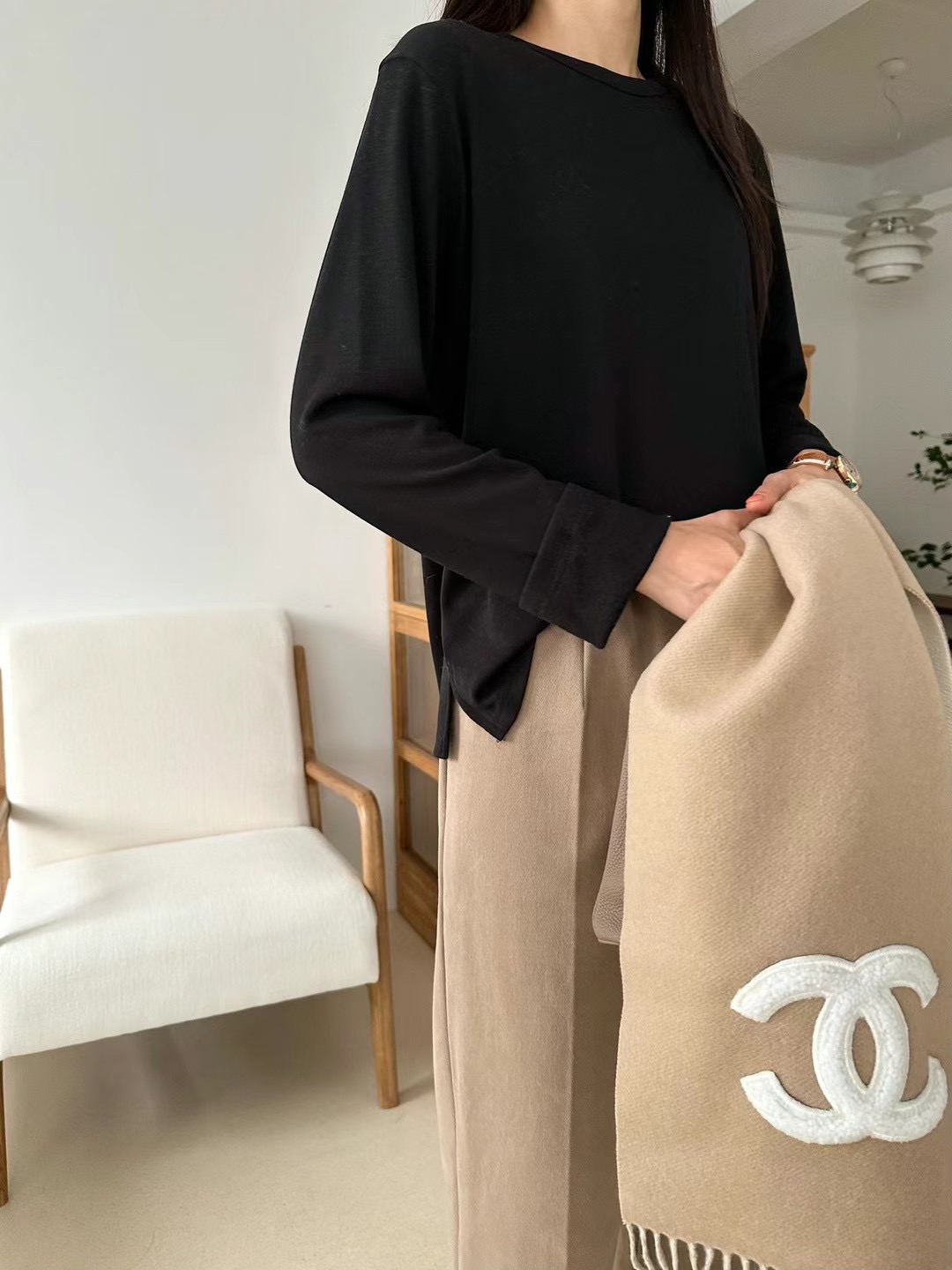 KIND-카인드-OT東大門代購女士新品真品休閑24秋夏長袖T恤KIND-ot長袖T恤