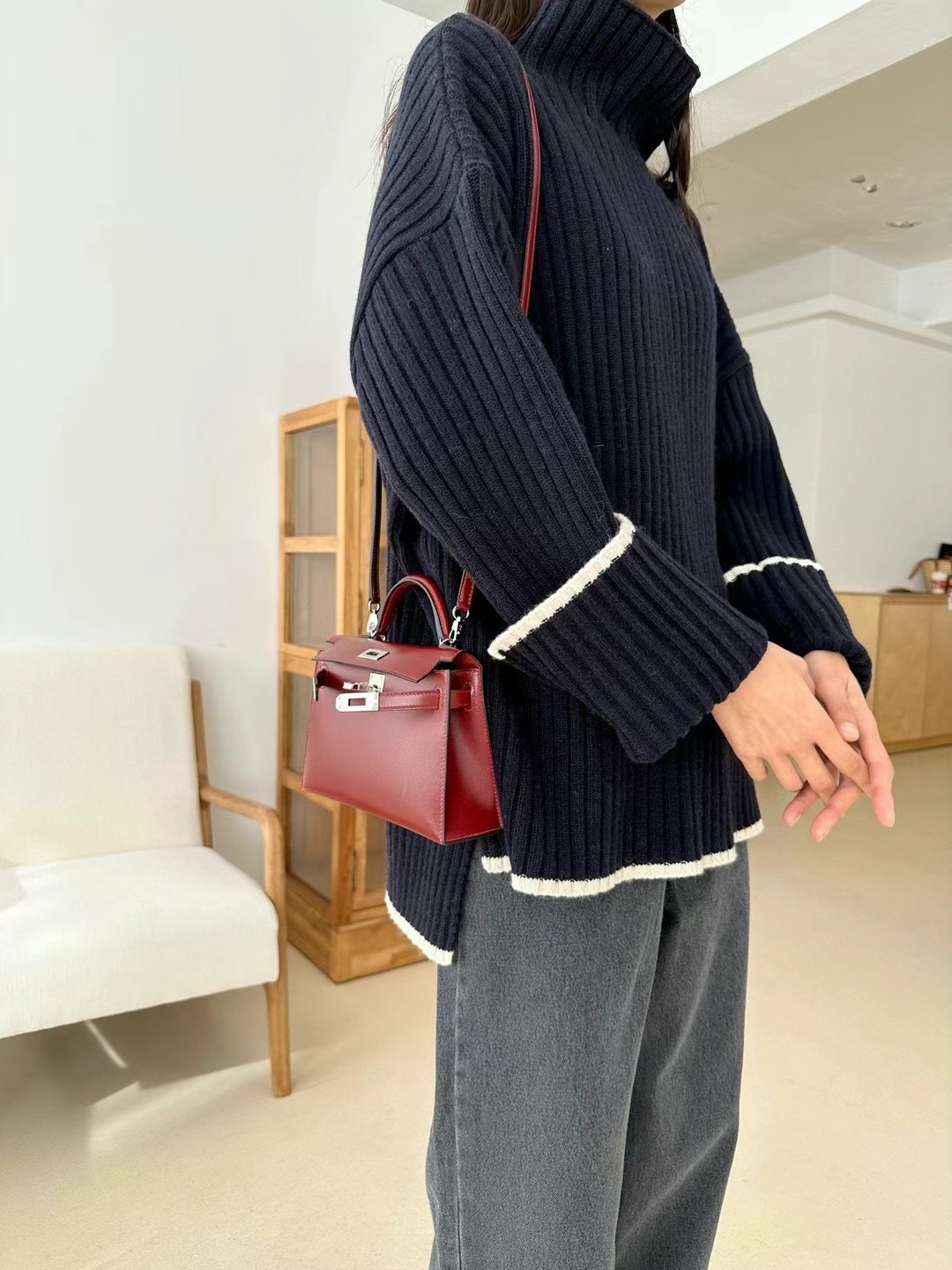 KIND-카인드-OT東大門直郵女裝新品職業休閑推薦24秋夏毛衣KIND-ot毛衣