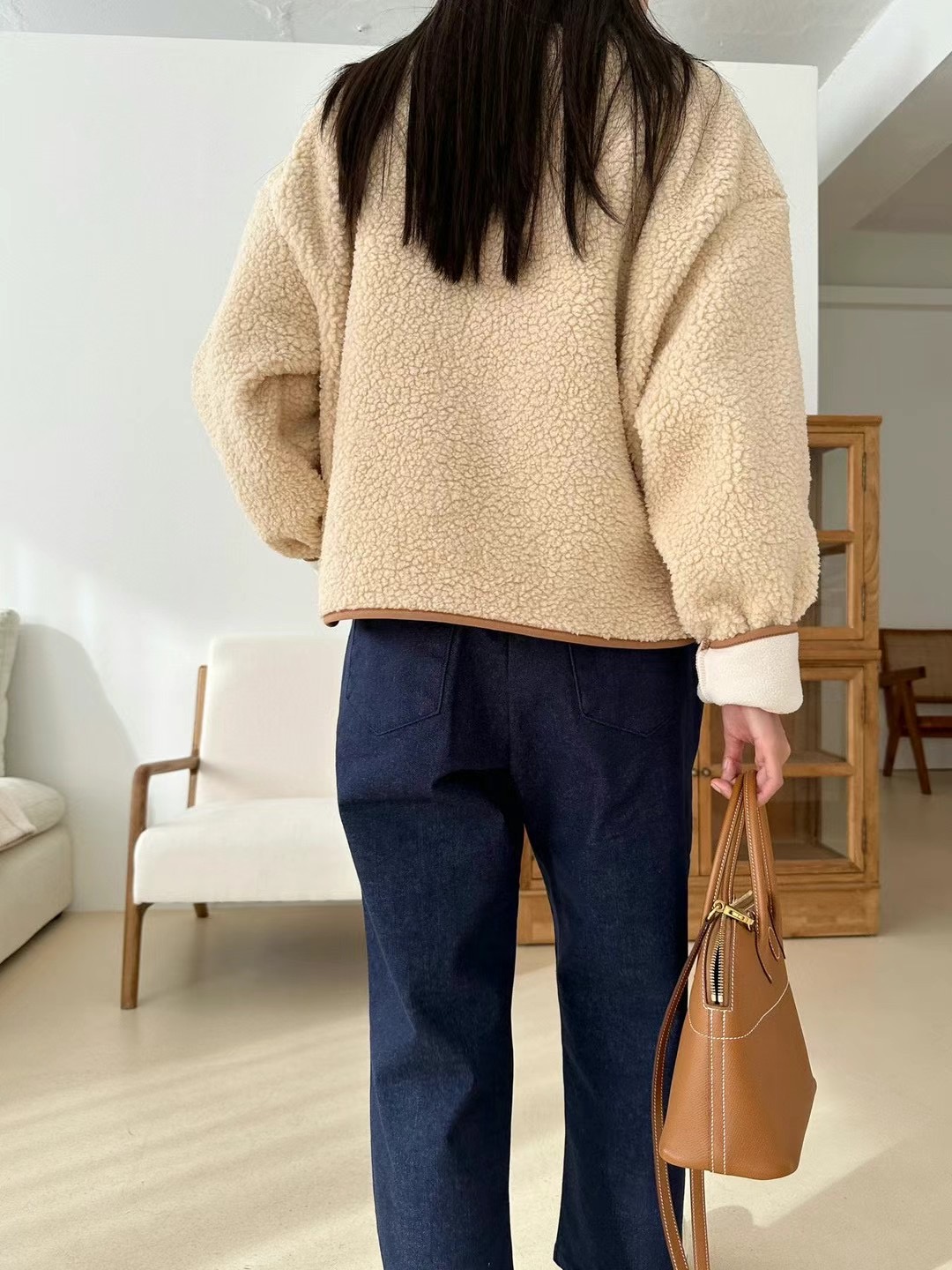 KIND-카인드-OT韓國代購女裝新品人氣休閑職業針織衫拉鏈KIND-ot針織衫