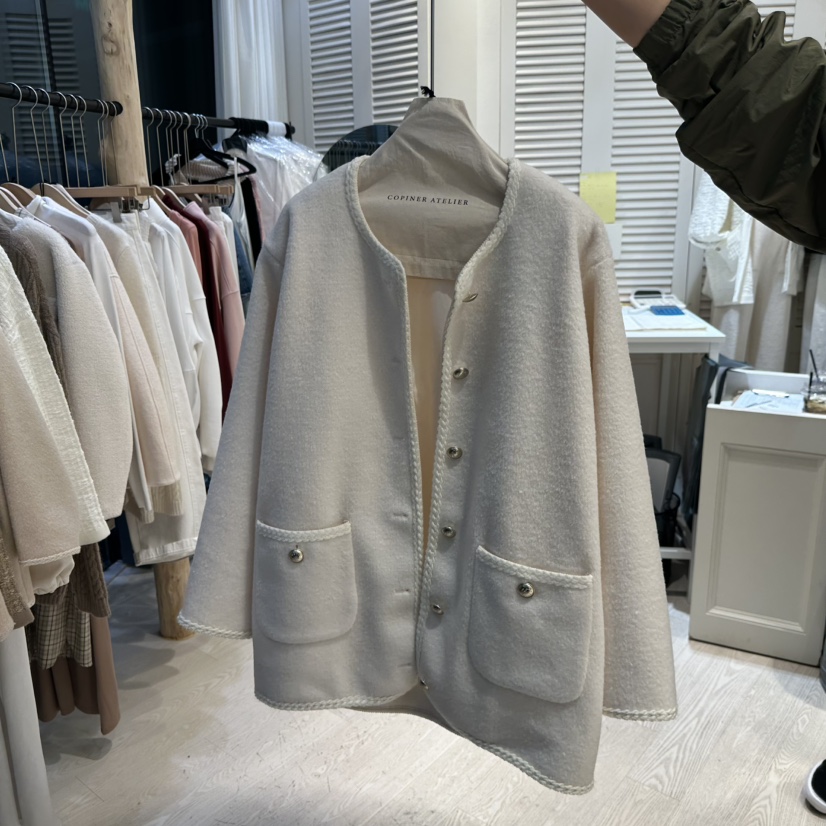 Copiner東大門實拍女裝新品24秋夏推薦真品人氣時尚休閑夾克COPINER夾克圖色1