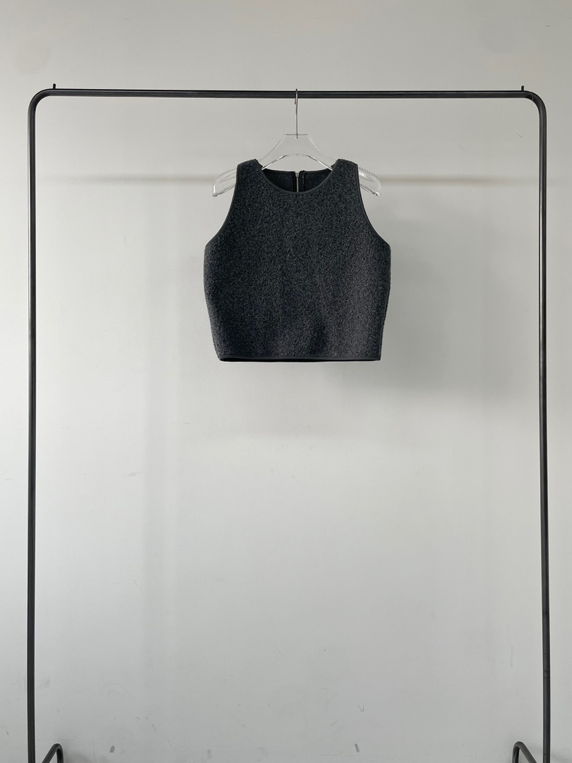 TEXTURE東大門代購女士新款推薦時尚休閑24秋夏職業吊帶背心待定吊帶/背心圖色3