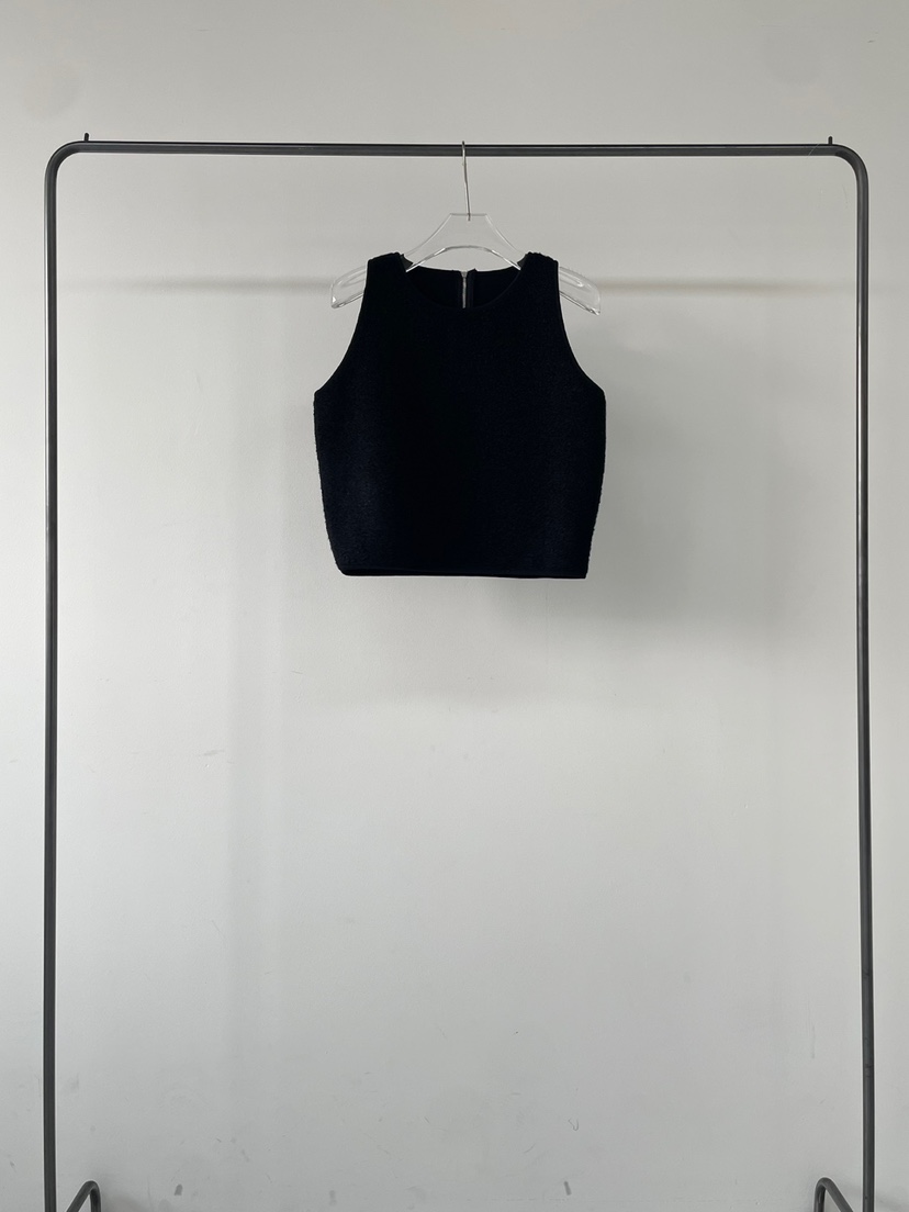 TEXTURE東大門代購女士新款推薦時尚休閑24秋夏職業吊帶背心待定吊帶/背心圖色4