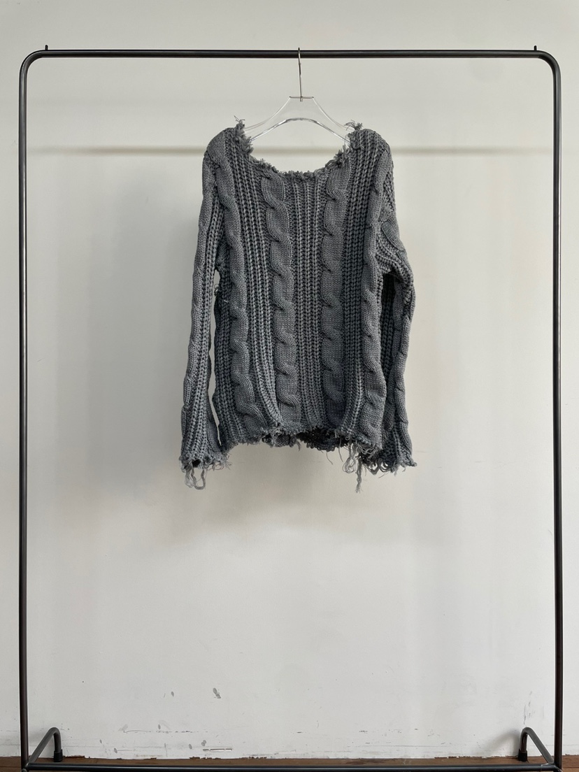 TEXTURE東大門直郵女裝新款24秋夏人氣真品時尚職業休閑毛衣待定毛衣圖色3