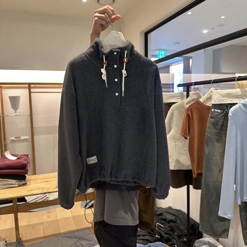 APPROACH0.1韓國代購女士新品真品時尚熱賣推薦24秋夏衛衣羊毛JKICHI衛衣圖色2