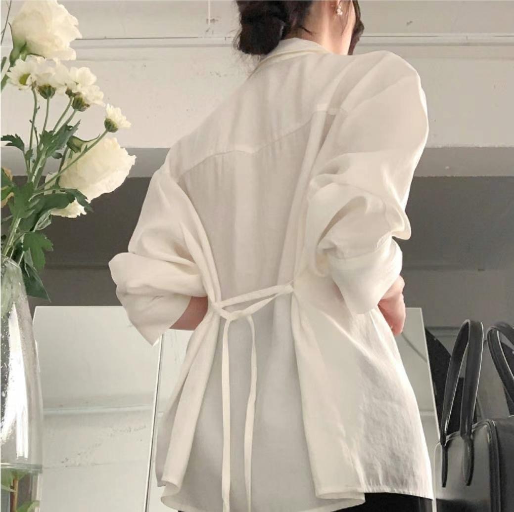 MERCY直郵韓國代購女裝新品推薦職業時尚人氣熱賣襯衫蕾絲衫MERCY襯衫/蕾絲衫