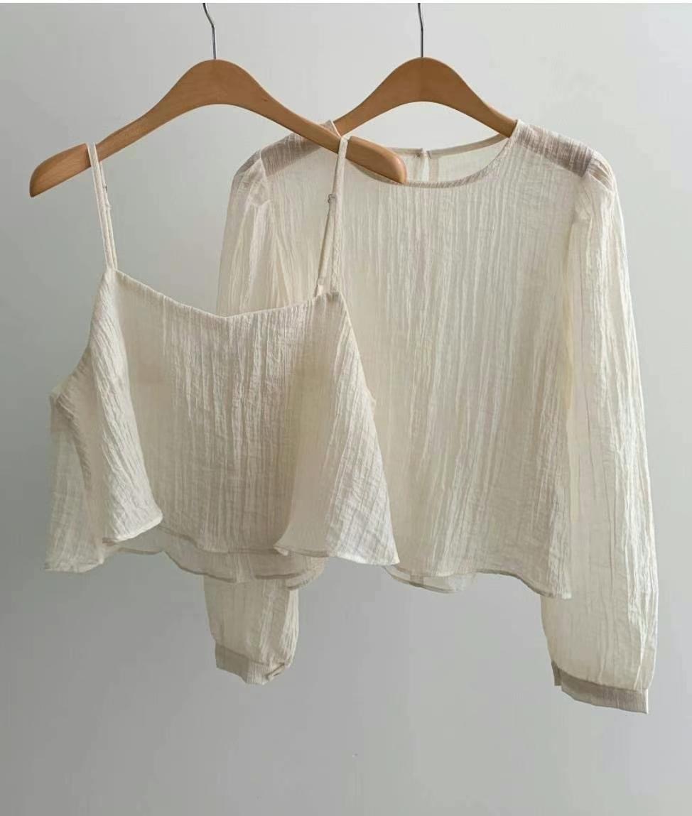 MERCY韓國直郵東大門代購女裝新品時尚職業真品熱賣套裝雙層MERCY套裝