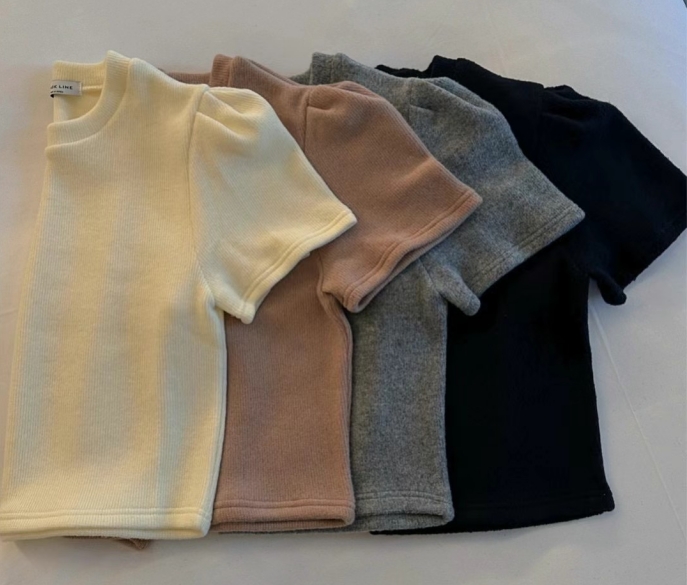 BLACK LINE韓國直郵東大門實拍女裝新品職業真品休閑T恤柔軟BLACK LINET恤