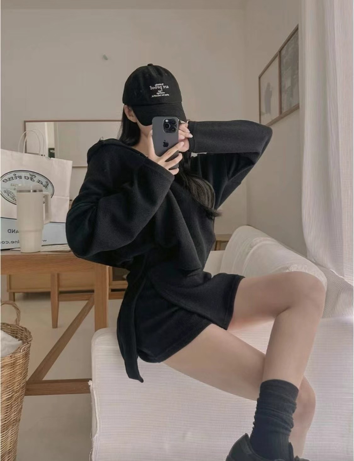 BLACK LINE韓國直郵東大門實拍女裝新款休閑人氣職業時尚套裝BLACK LINE套裝