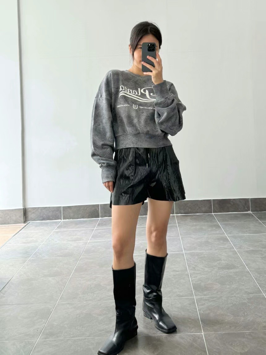 COTTONFACTORY韓國直郵東大門實拍女裝新款熱賣真品24秋冬衛衣COTTONFACTORY衛衣