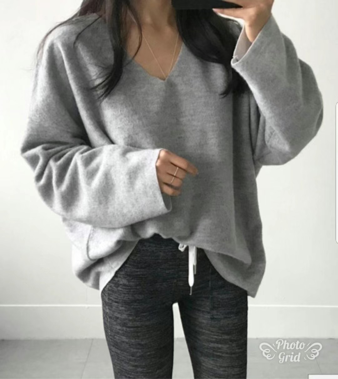 COTTONFACTORY直郵韓國代購女裝新品推薦24秋冬熱賣長袖T恤COTTONFACTORY長袖T恤圖色2