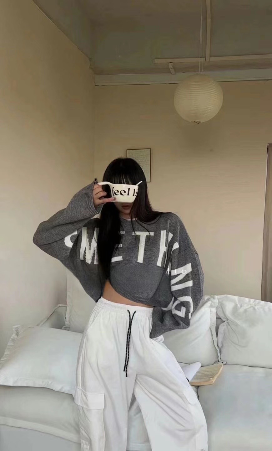 COTTONFACTORY直郵韓國代購女裝新品職業時尚休閑人氣針織衫COTTONFACTORY針織衫圖色2