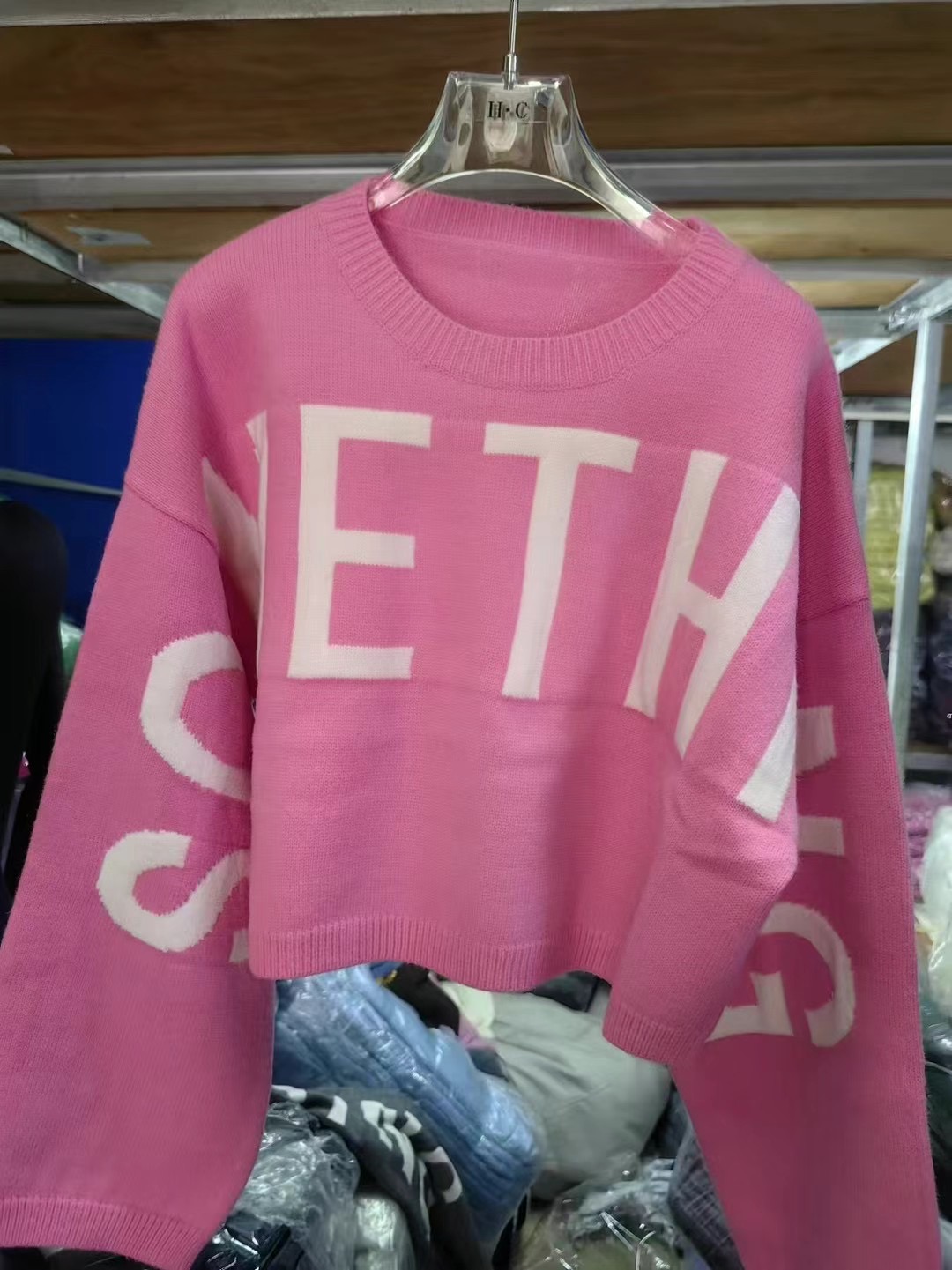 COTTONFACTORY直郵韓國代購女裝新品職業時尚休閑人氣針織衫COTTONFACTORY針織衫圖色4