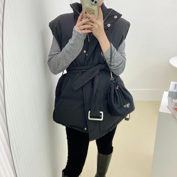 COTTONFACTORY韓國直郵東大門代購女裝新款時尚真品馬甲含腰帶COTTONFACTORY馬甲圖色2
