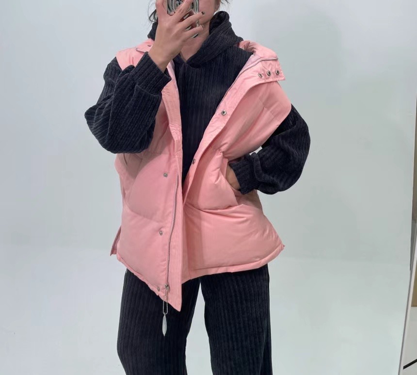 COTTONFACTORY韓國直郵東大門代購女裝新款時尚真品馬甲含腰帶COTTONFACTORY馬甲圖色4