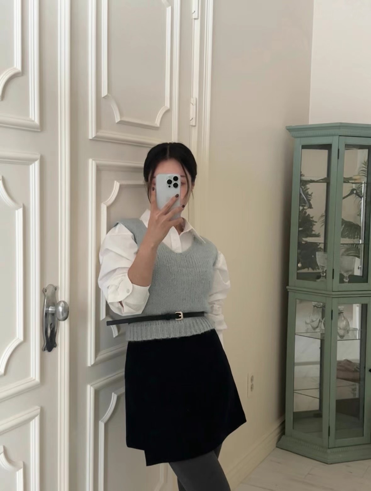 RICHMOND韓國直郵女裝新品職業推薦熱賣24秋冬吊帶背心羊駝RICHMOND吊帶/背心圖色2