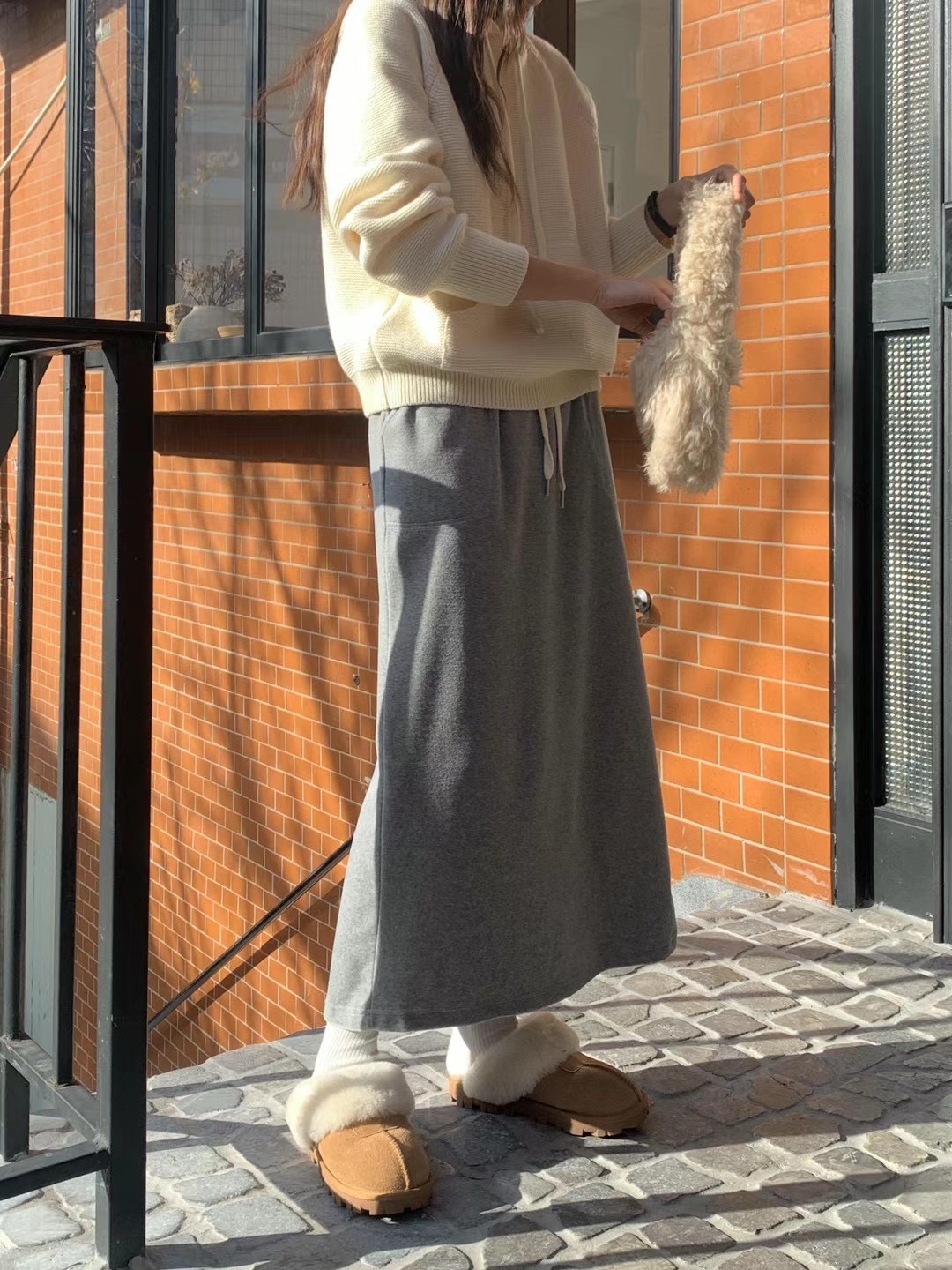 SOAF直郵韓國代購女裝新品熱賣推薦人氣職業時尚24秋冬長裙SOAF長裙