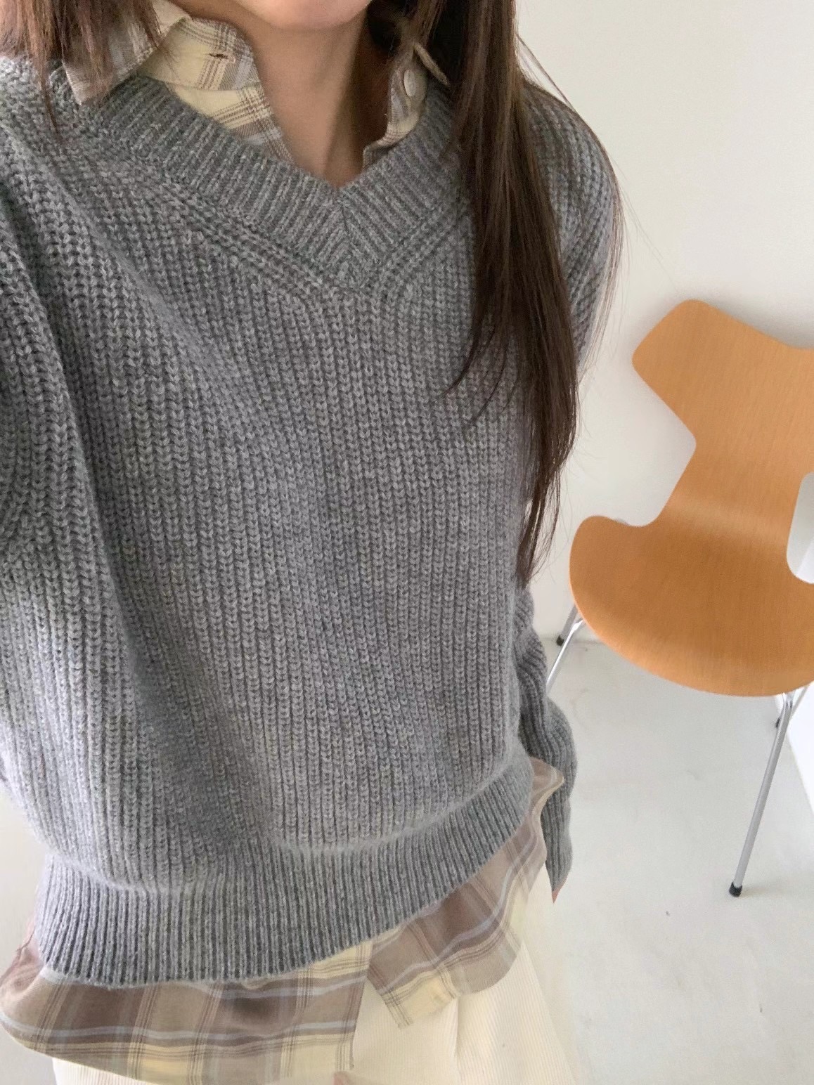 SOAF韓國直郵東大門代購女裝新品人氣時尚職業休閑真品針織衫SOAF針織衫