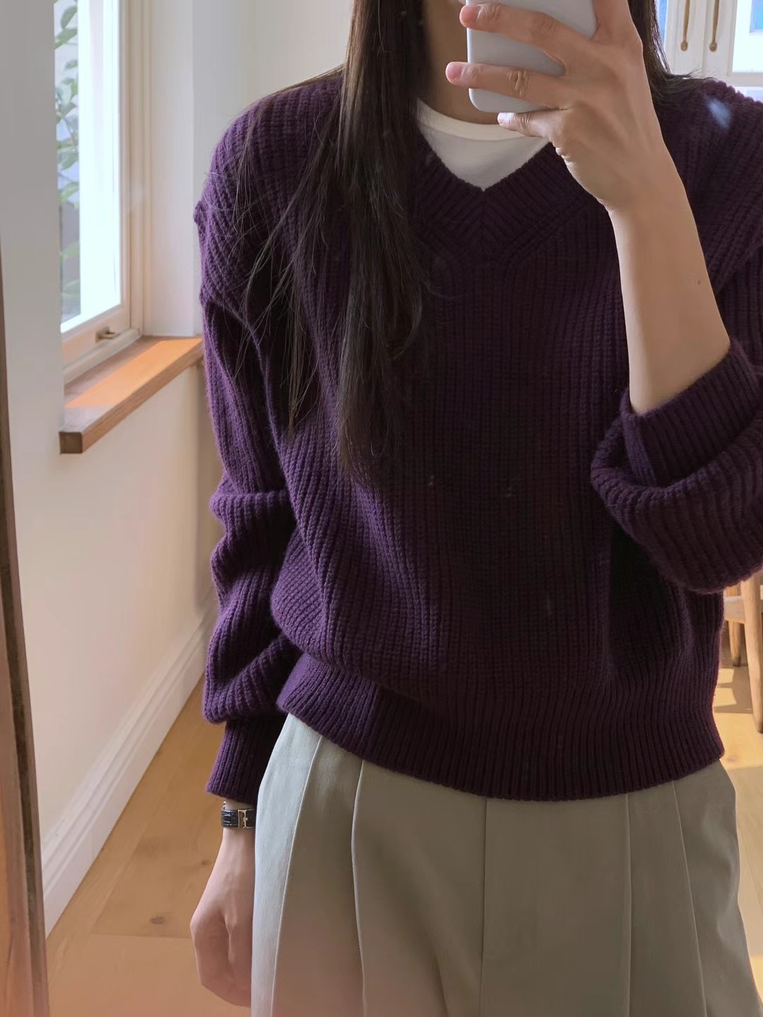 SOAF韓國直郵東大門代購女裝新品人氣時尚職業休閑真品針織衫SOAF針織衫