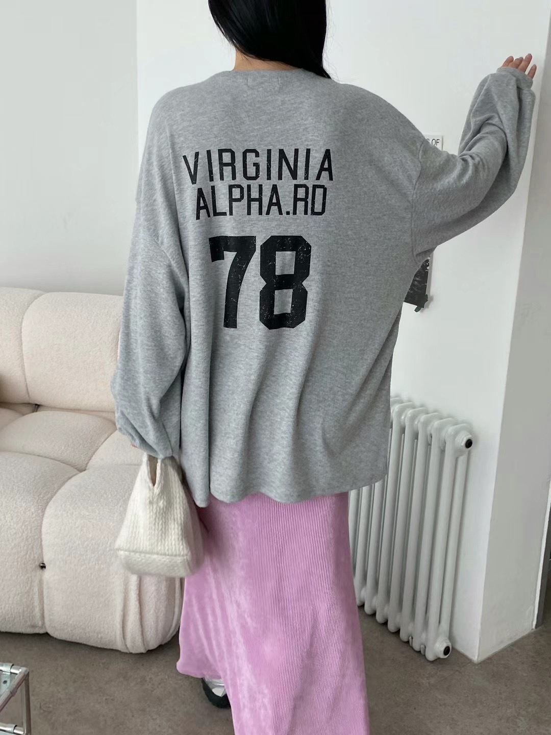 UNPLAN韓國直郵東大門實拍女裝新款人氣24秋冬時尚熱賣長袖T恤UNPLAN長袖T恤