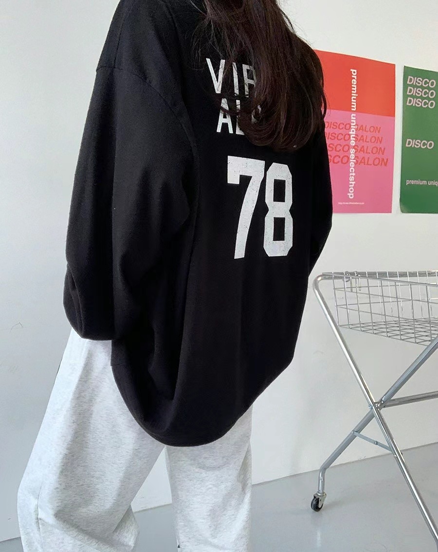UNPLAN韓國直郵東大門實拍女裝新款人氣24秋冬時尚熱賣長袖T恤UNPLAN長袖T恤