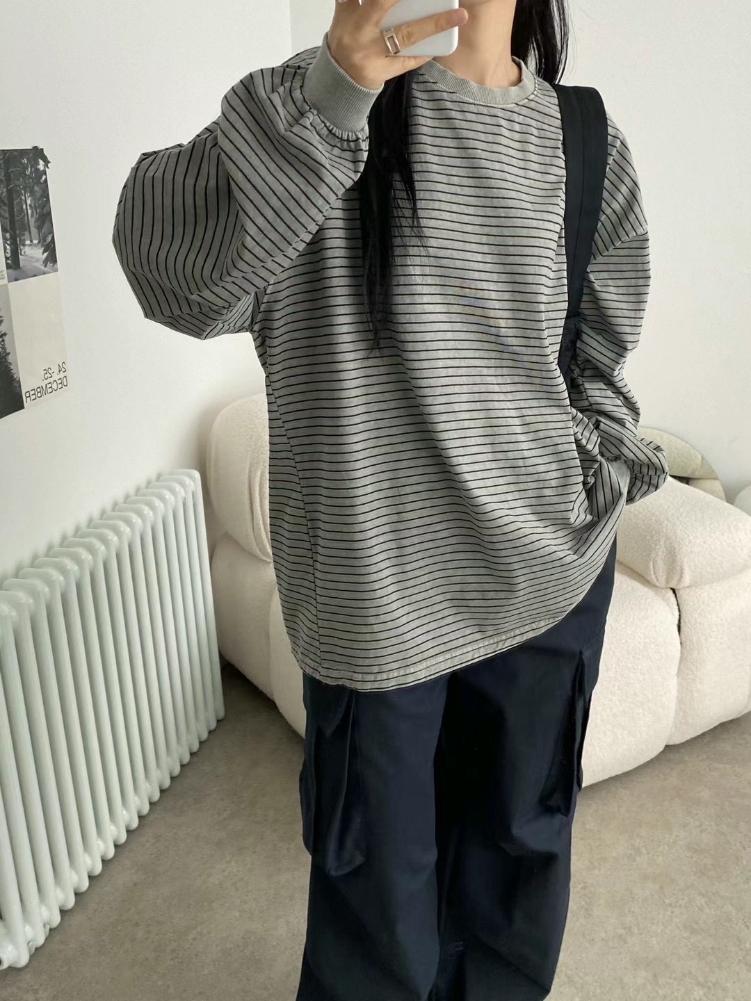 UNPLAN韓國直郵東大門代購女裝新款職業休閑時尚熱賣長袖T恤UNPLAN長袖T恤圖色2