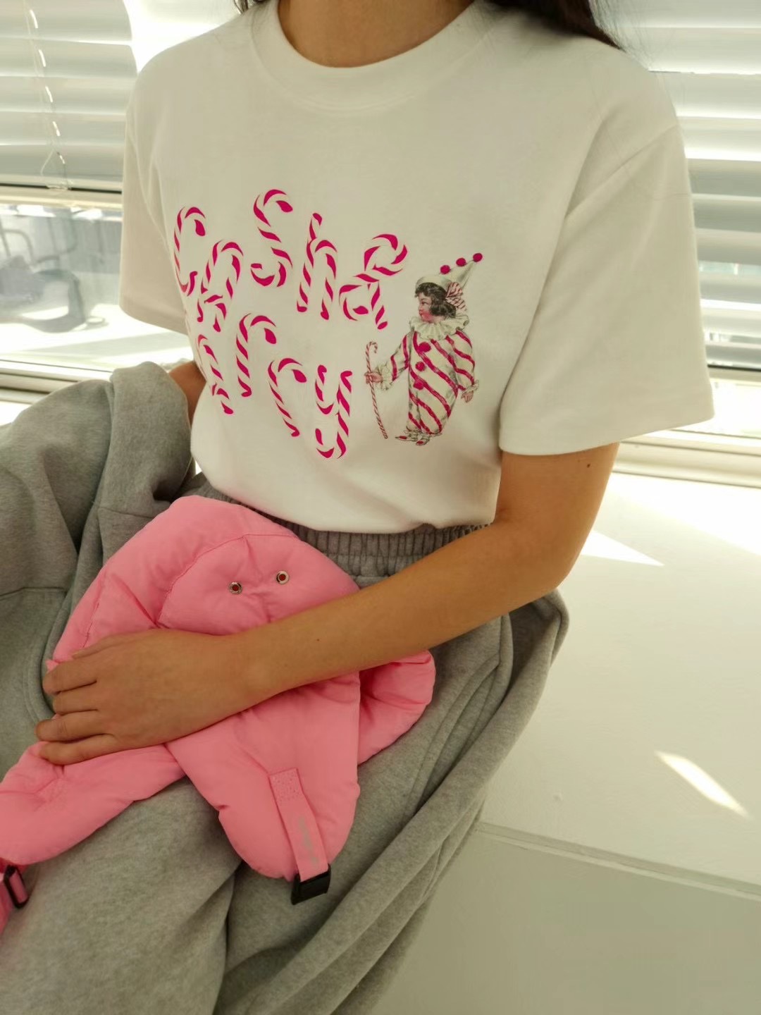 COTTONFACTORY韓國直郵女裝新款推薦熱賣職業24秋冬休閑T恤COTTONFACTORYT恤