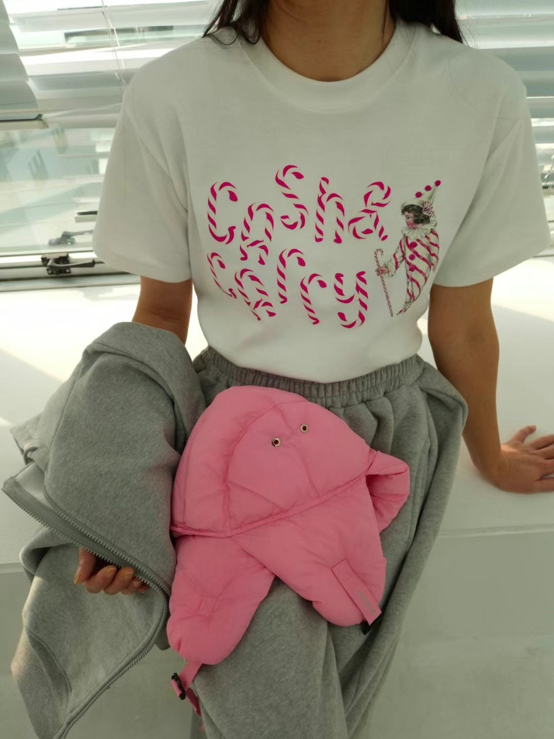 COTTONFACTORY韓國直郵女裝新款推薦熱賣職業24秋冬休閑T恤COTTONFACTORYT恤
