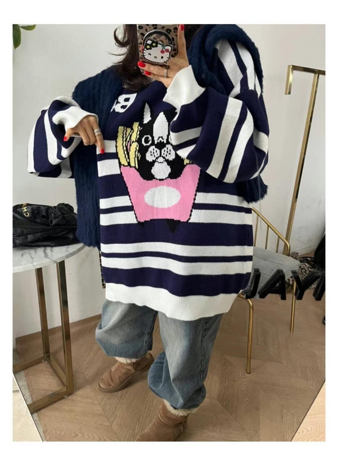 COZCAT韓國直郵女裝新品真品熱賣24秋冬時尚職業休閑人氣毛衣COZCAT毛衣