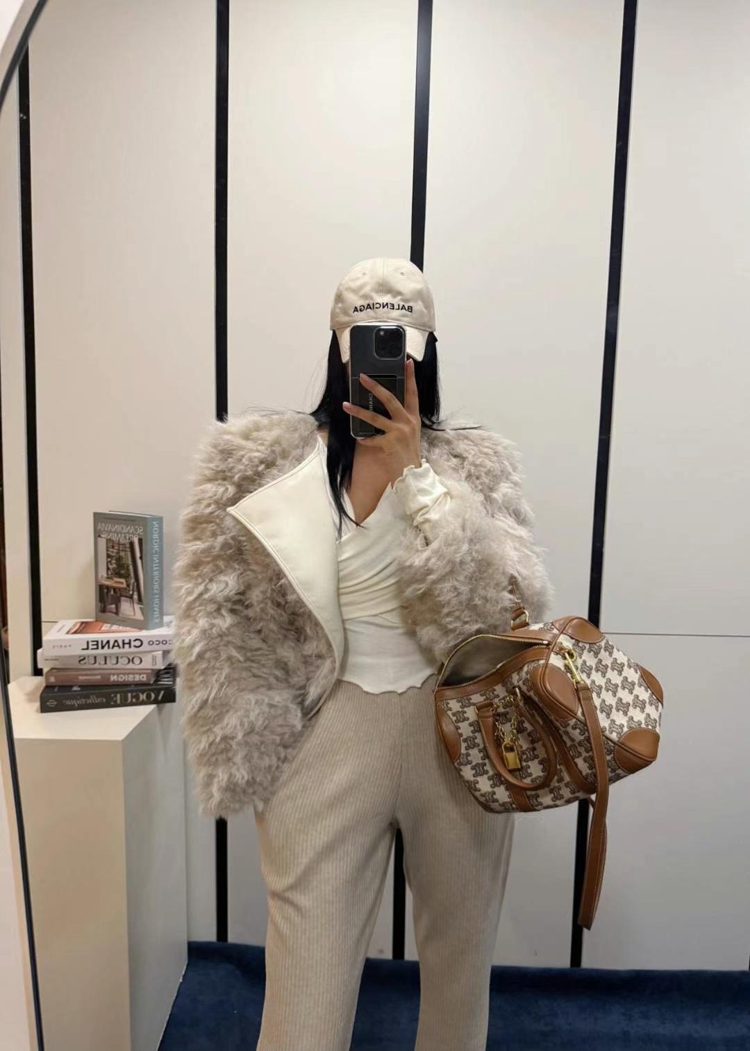 COZCAT直郵韓國代購女裝新品真品24秋冬熱賣人氣時尚休閑夾克COZCAT夾克