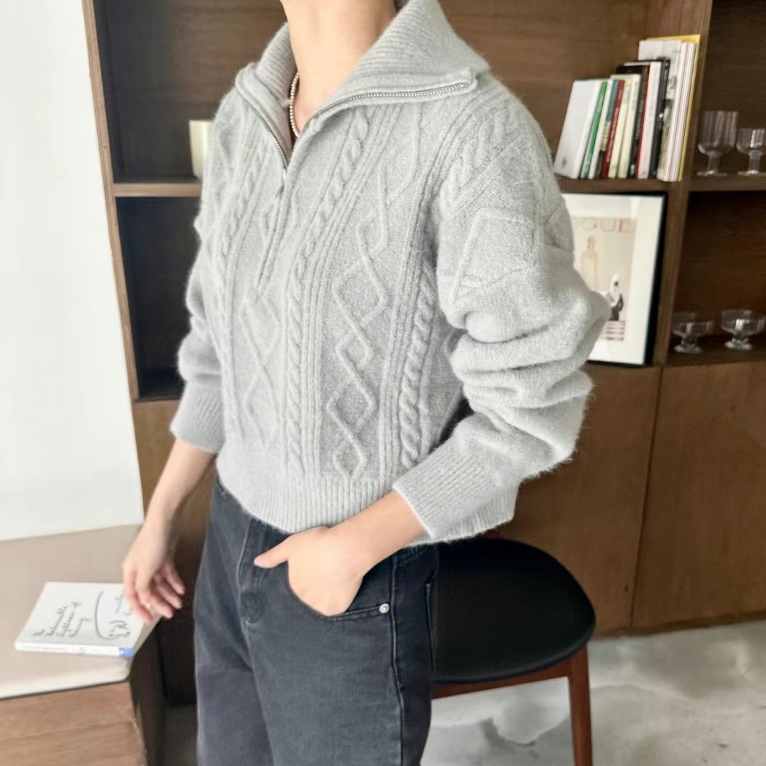 NEO韓國直郵東大門實拍女裝新款24秋冬熱賣人氣推薦真品針織衫NEO針織衫